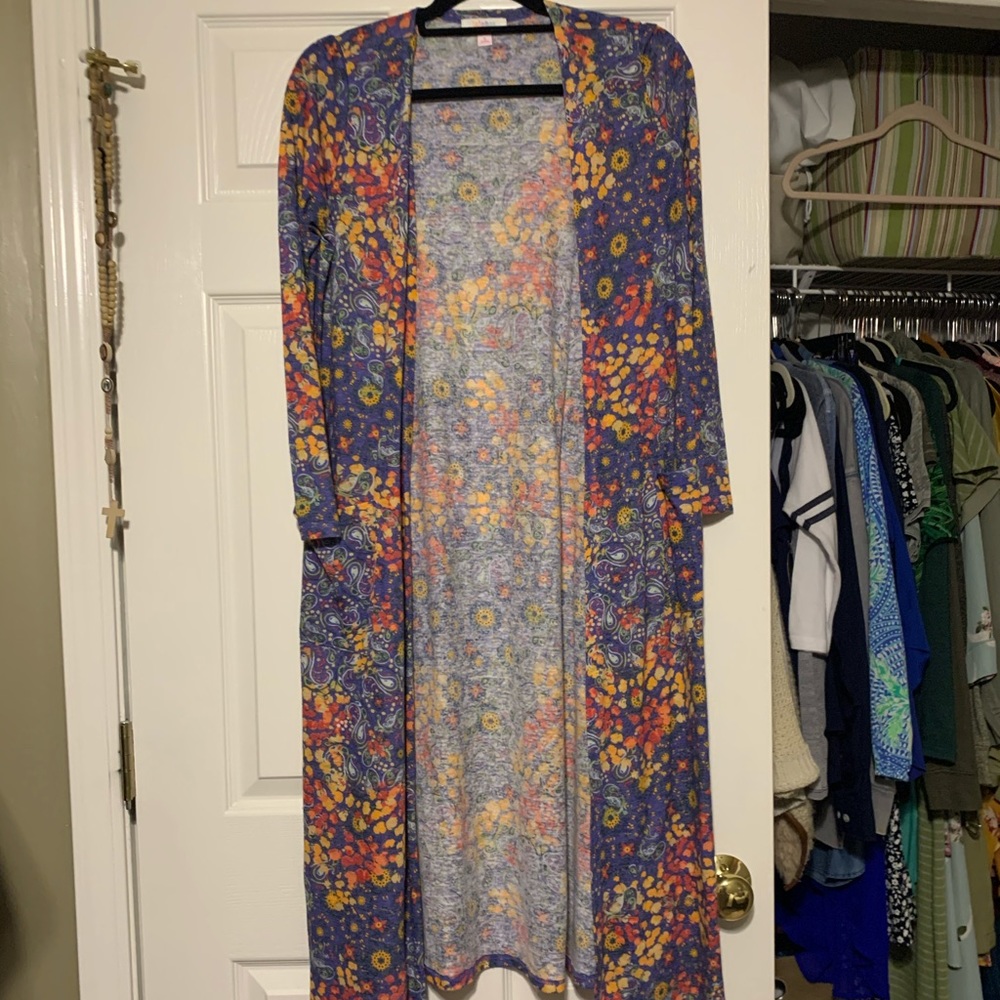 Lularoe floral duster